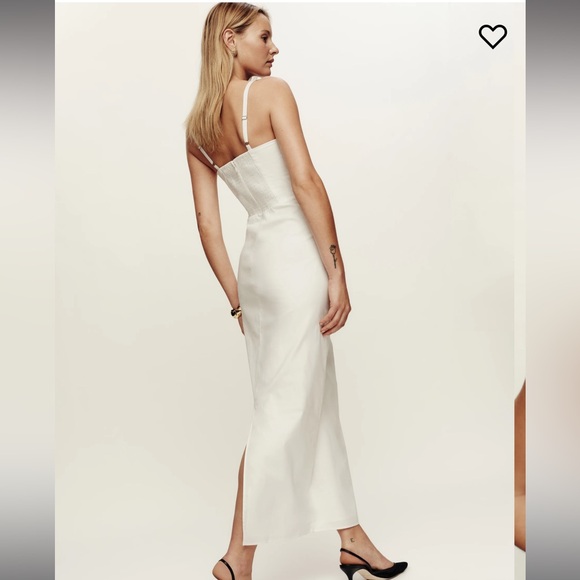 Reformation Stormi Dress White - Picture 2 of 5